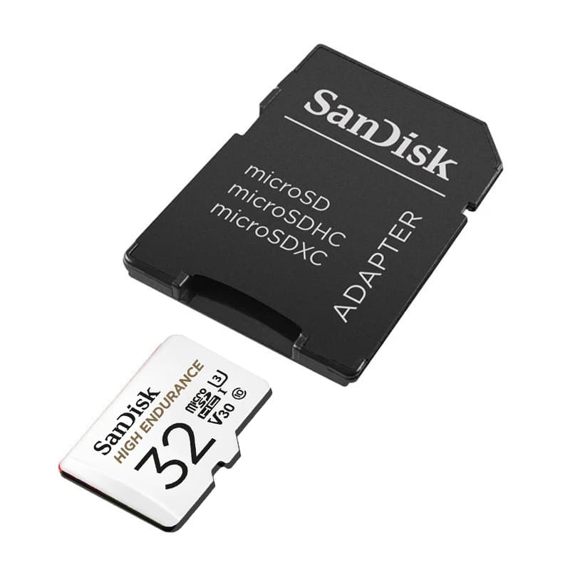 SanDisk Memory Card High Endurance Micro SD Card V30 U3 4K 32GB 64GB 128GB 256GB TF Cards for Dash Cam Home Video Monitoring - 2