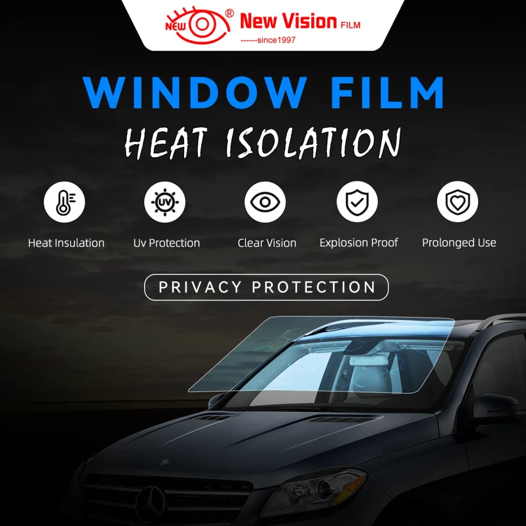 50cmX300cm IR100% Nano Ceramic Film Super Quality High Heat Resistant Car glass Solar Tint Window Films Protective - 2