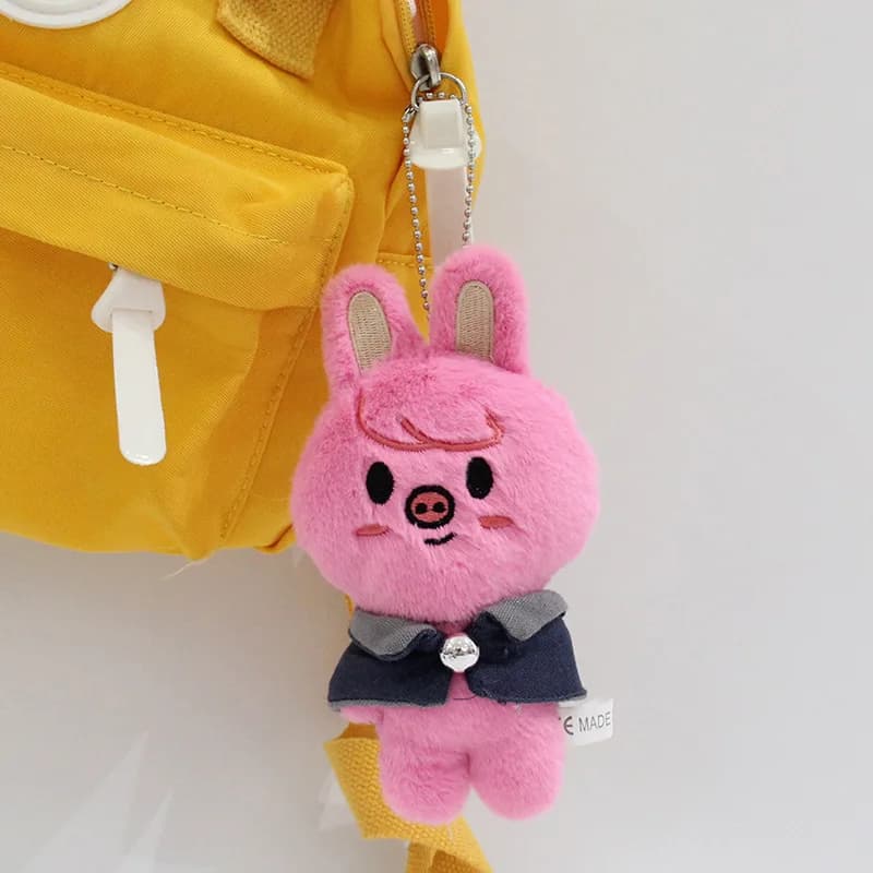 Skzoo 12cm Kpop Cartoon Stuffed Animal Plushies Stay Plush Doll Toys KawaiiJYP Adults KZ Fans Keychain Pendant Kid Gift - 6