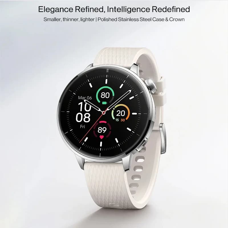 New OnePlus Watch 3 43mm Global Version Smart Watch 1.32inches AMOLED Display Up to 60h Battery Life Wear OS by Google GPS NFC - 4