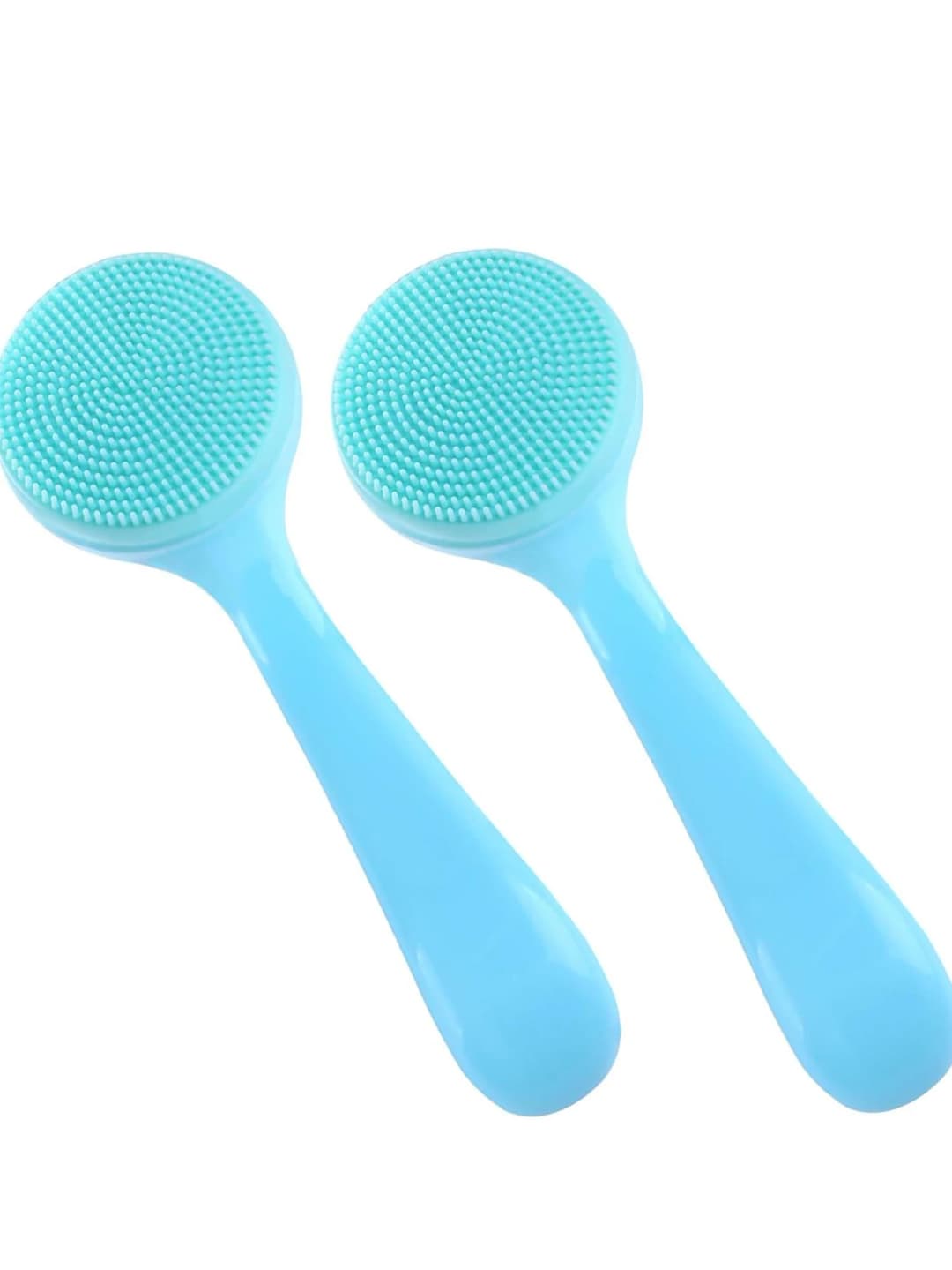 3pcs Facial Cleansing Brush Acrylic Handle Facial Cleansing Brush Soft Bristles Exfoliating Cleansing Brush - 5