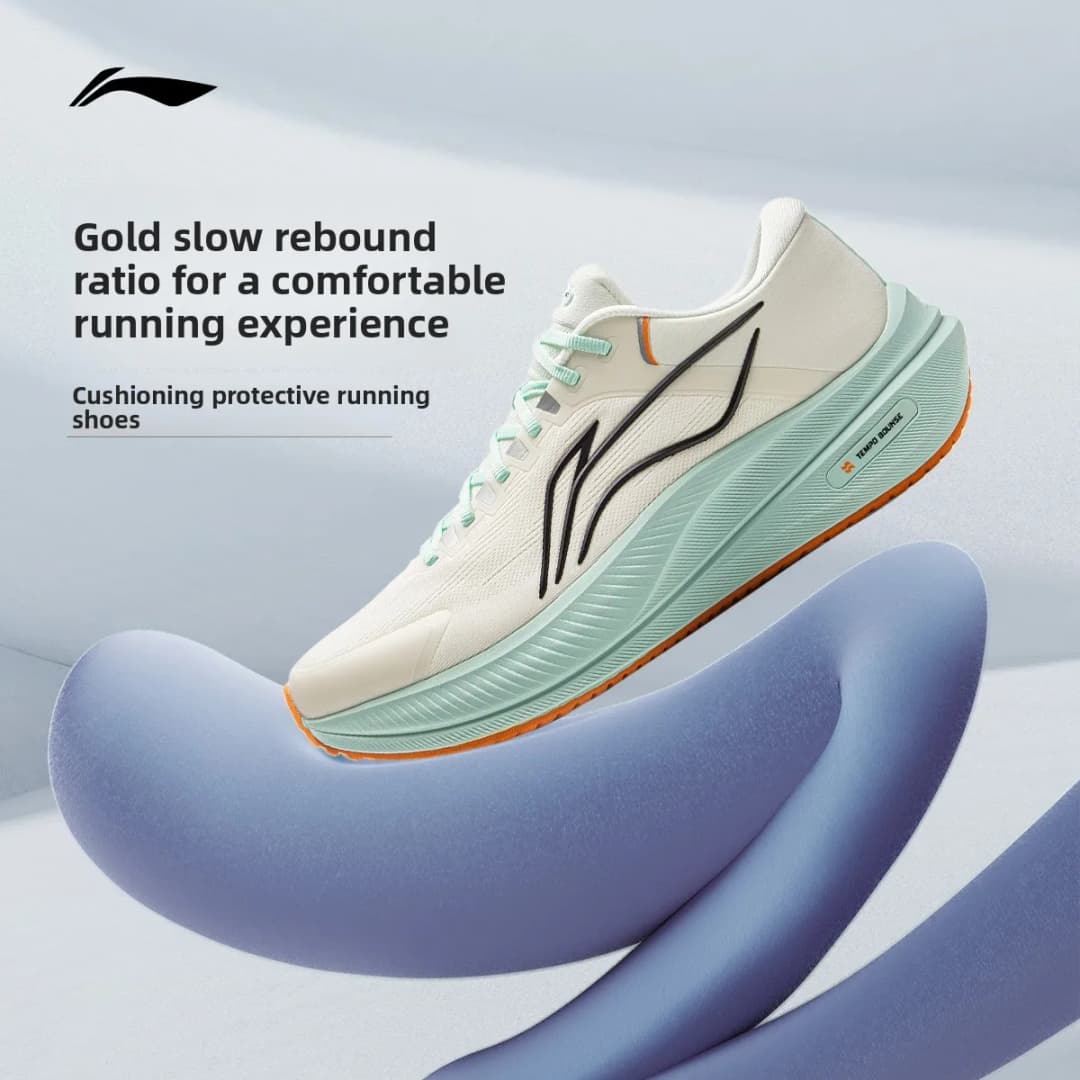 LI NING YUEYING5 Running shoes men's autumn and winter new stable support protection thick sole shock-absorbing running shoes - 2