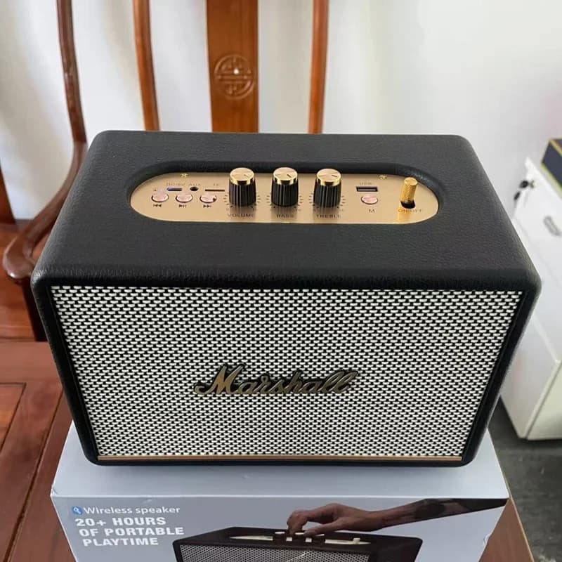 Marshall ACTON3 Portable Bluetooth Speaker Deep Bass Powerful Sound Stereo Wireless Speaker IPX4 Waterproof for Party Outdor - 5
