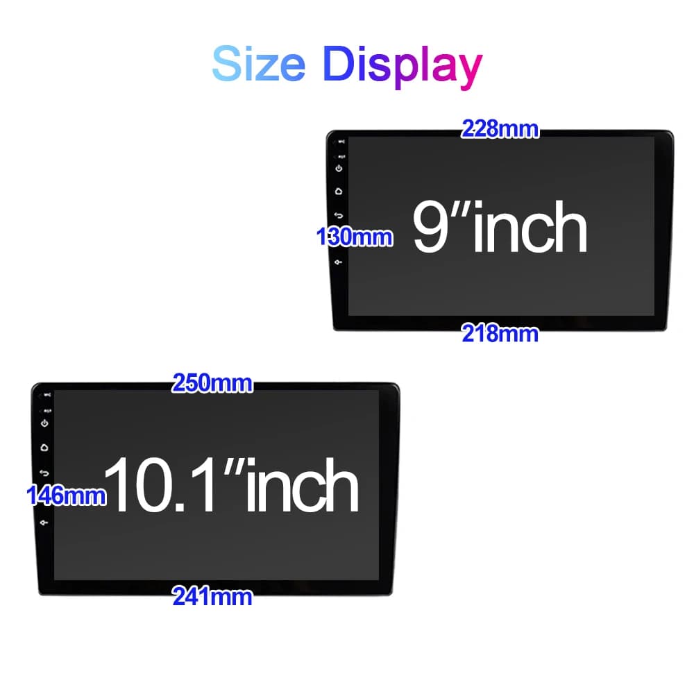 راديو سيارة LEHX عالمي 9 بوصة 2 Din أندرويد 15 راديو سيارة أندرويد GPS نظام وسائط متعددة مركزي ذكي - 5