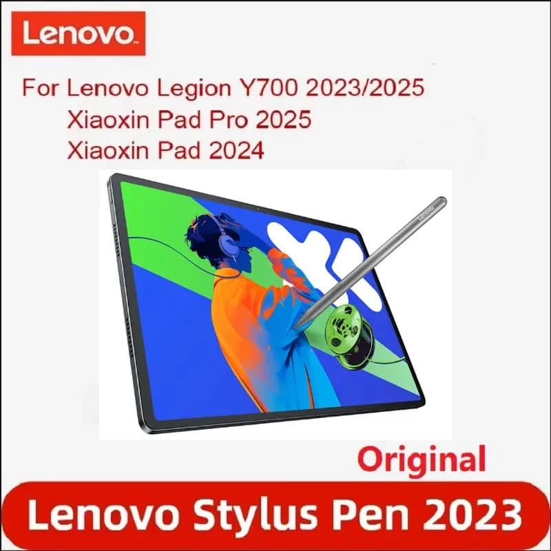 لينوفو قلم ستايلس أصلي لتابلت ليجيون Y700 2023/2025 شياوشن باد 2024 نوع C شحن أقلام رسم مغناطيسية رفض راحة اليد - 4