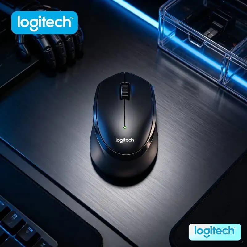 Logitech M280/M330/M100R Logitech M330 Silent Wireless Optical Mouse Official Model Quiet Click Technology Smooth Scrolling