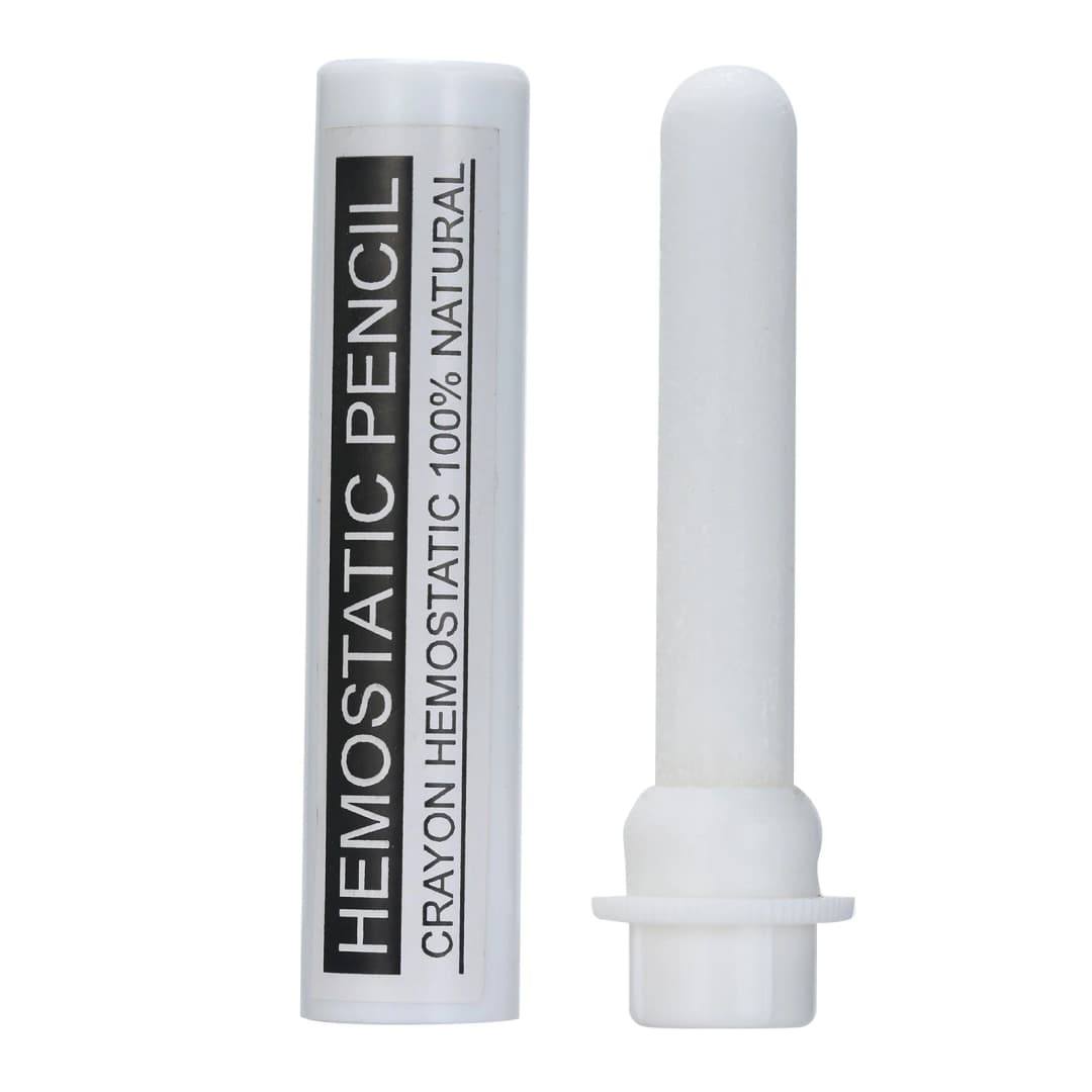 مجموعة أقلام قابضة للدم من حجر الدم، أداة حلاقة مضادة للعدوى بعد الحلاقة