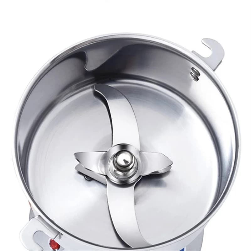 آلة طحن الحبوب والتوابل والحبوب والقهوة والأطعمة الجافة، مطحنة منزلية، مطحنة كهربائية لمسحوق الأدوية 1200 واط - 6