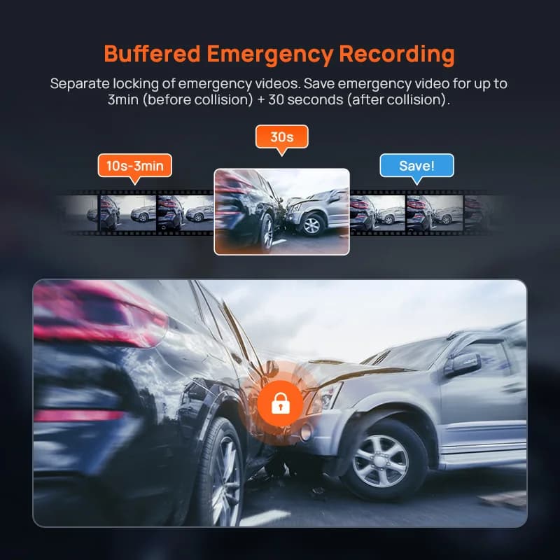 كاميرا سيارة 70mai 4K A800SE الإصدار المطور من 70mai A800S مع التحكم الصوتي ومكثف فائق وGPS وADAS ومسجل قيادة 70mai A800SE بدقة UHD وواي فاي 6 - 4