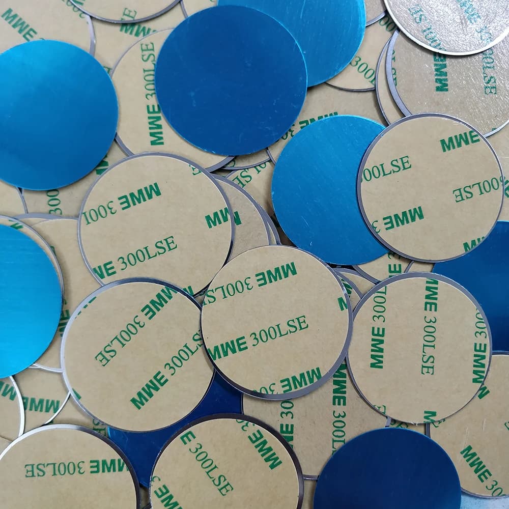 المغناطيسي لوحة معدنية ملصق لوحة معدنية القرص صفائح حديد للمغناطيس حامل هاتف المحمول ل حامل هاتف السيارة المغناطيسي أصحاب - 3