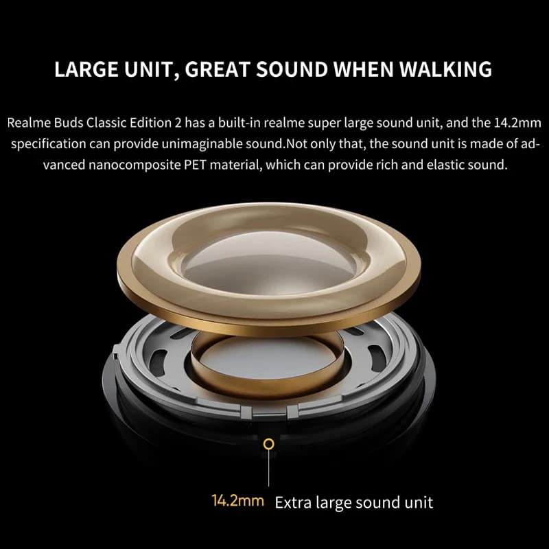 Realme Buds Classic Type-C RMA2005 Wired Earphone Semi-in-Ear Headset Computer Laptop Mobile Phone Universal HD Mic Call Earbuds - 4