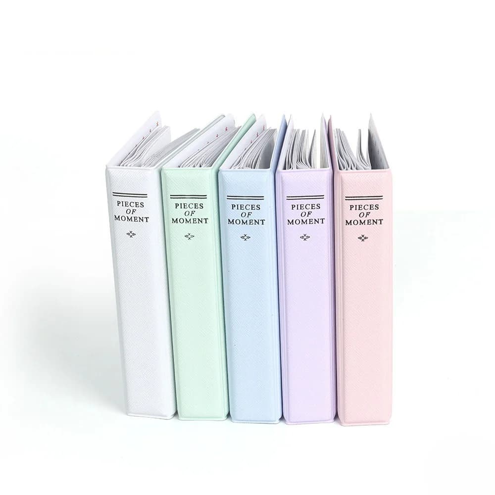 64 Pockets Fujifilm Instax Mini Album – Polaroid Picture Case for Wedding, Instant Card Storage, Keepsake Gift - 4