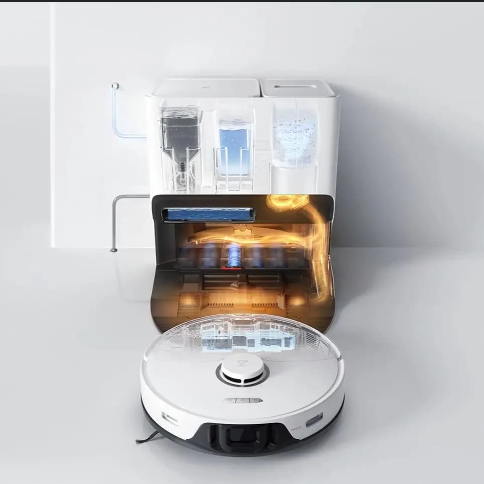 أكياس غبار أصلية Roborock s8 maxv ultra/qrevo curv/Edge/qrevo series/saros 10r/saros 10 قابلة للتصرف إكسسوارات مكنسة - 6