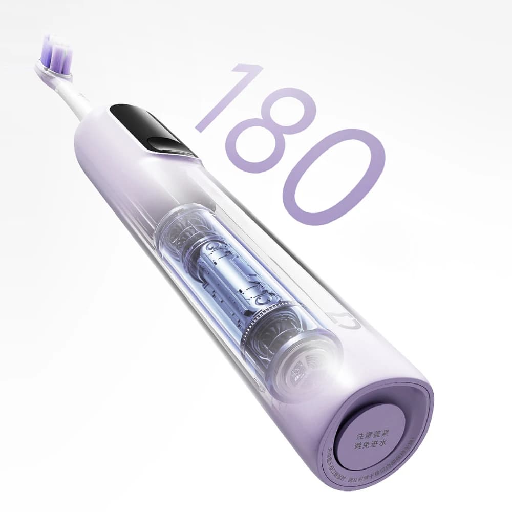 MIJIA Oscillation Electric Toothbrush Pro,Smart 4 Modes,IPX8 Waterproof Sonic Vibration Toothbrushes,180-day Battery Life - 3