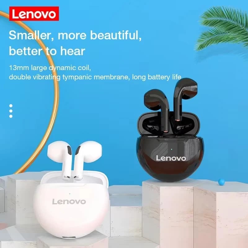 Original Lenovo HT38 Wireless Headphones TWS Bluetooth Earphones HD Stereo Game Call Noise Reduction Earbuds Music Sport Headset - 2