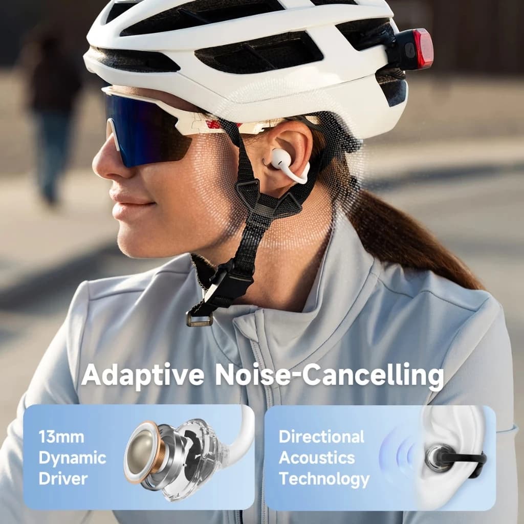 سماعات أذن إديفاير لولي كليب مفتوحة الأذن لاسلكية TWS بلوتوث 5.4 هاي-ريز LDAC ANC تكييفي اتصال متعدد النقاط IP56 - 3