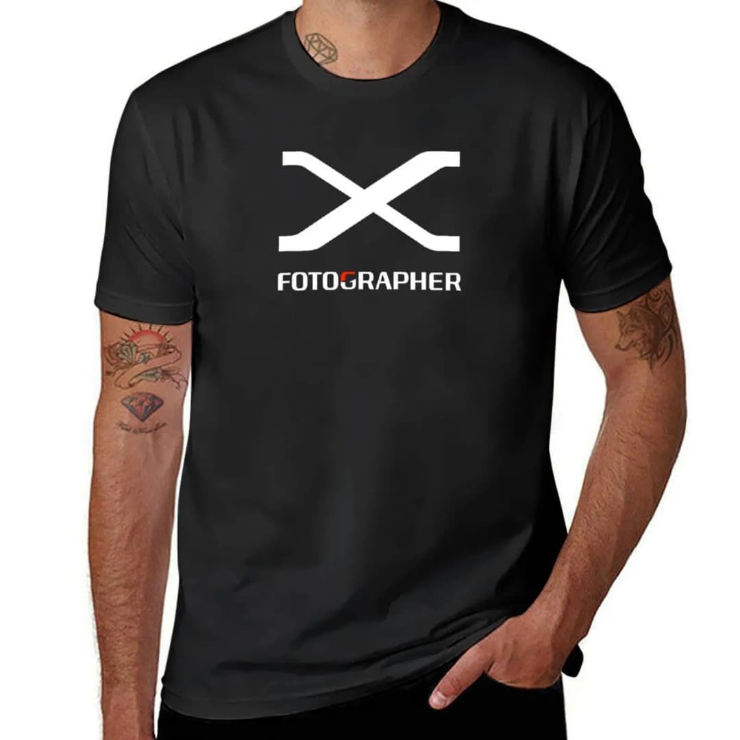Fujifilm X T-Shirt customs tees korean fashion shirts graphic tees oversized t shirt men
