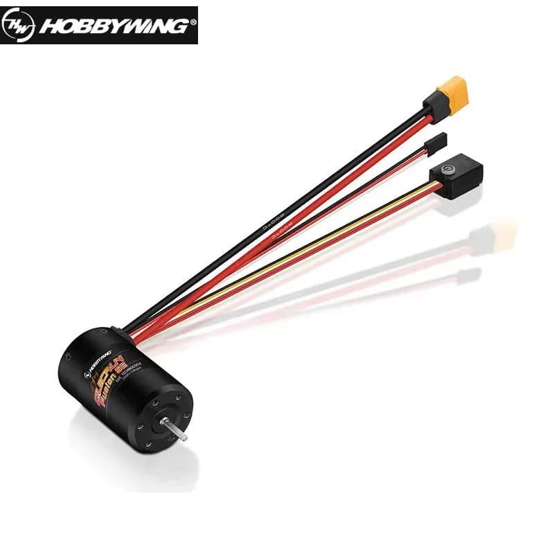 محرك Hobbywing QuicRun Fusion SE بدون فرشاة، 1200KV/1800KV، مقاوم للماء، مناسب لسيارات RC 1/10 و1/8 - 4