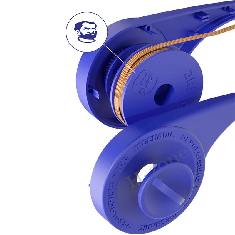 سلسلة ميكانيك SR20 أداة إزالة لحام فتيل امتصاص القصدير سلك إزالة اللحام مضاد للحرق لإصلاح المكونات الإلكترونية - 5