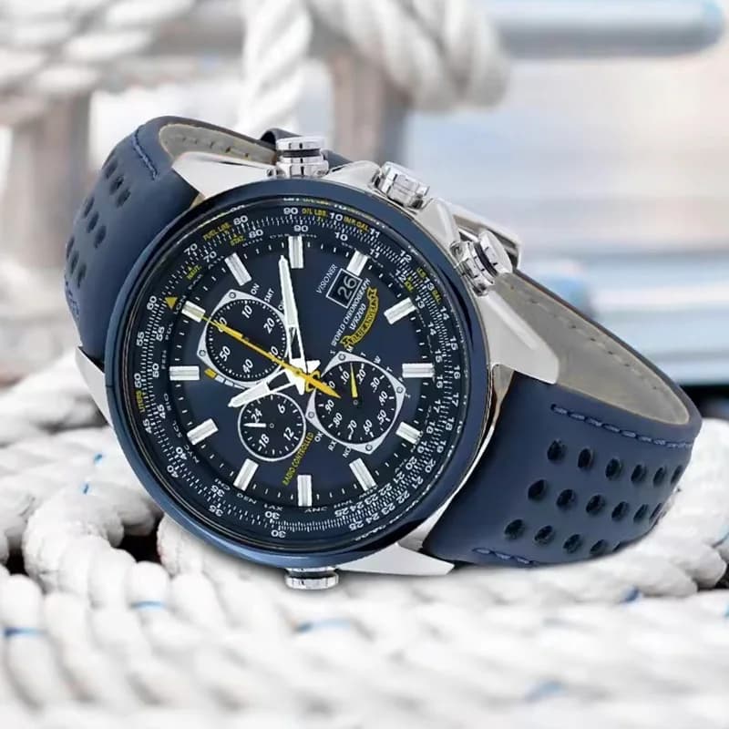 ساعة يد رجالية ميكانيكية يدوية التعبئة، مقاومة للماء حتى 30 متر، حزام ستانلس ستيل دائري، فاخرة ومتعددة الوظائف - 4