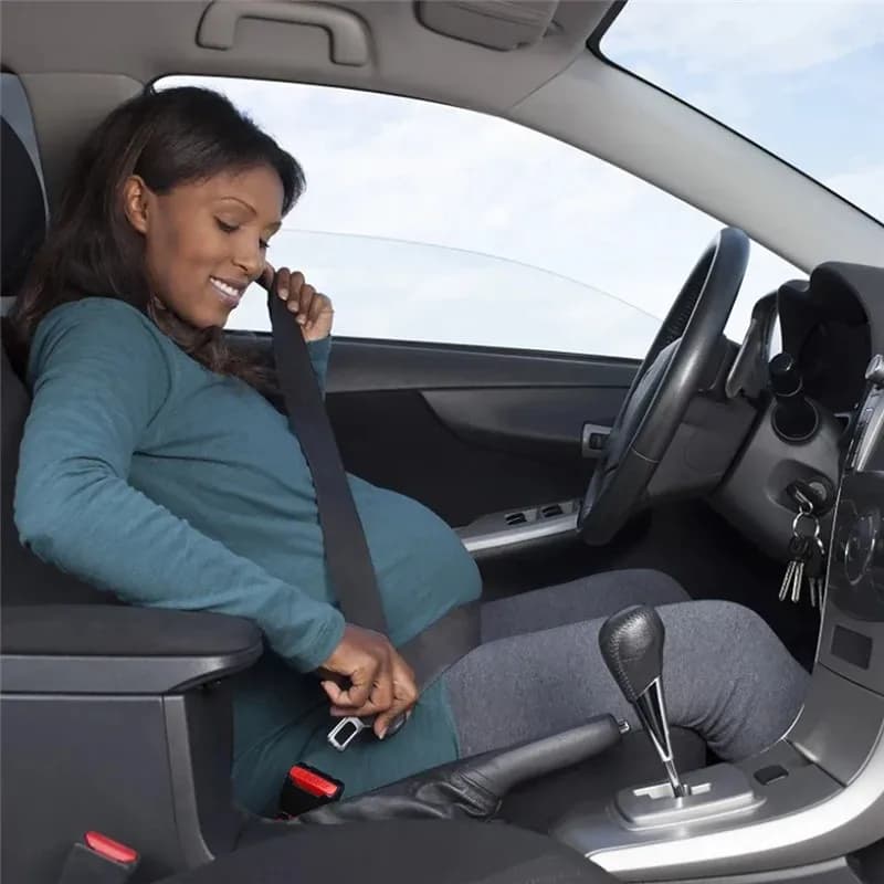 Universal Car Safety Seatbelt Extender Auto Seat Belt Extender Vehicle Thickened Insert Plug Safety Buckle Extension Accessories - 2