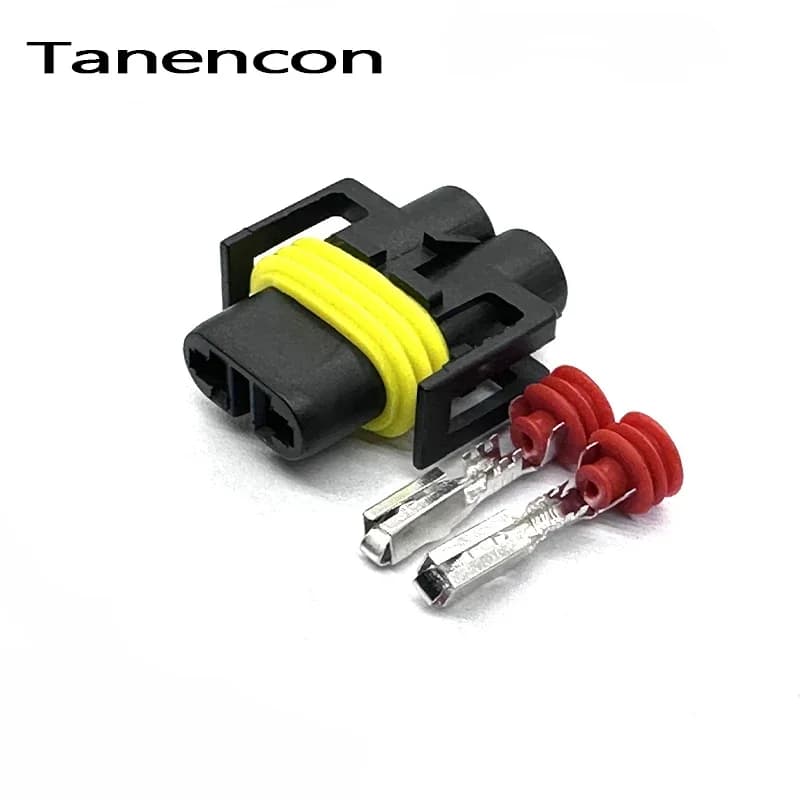 1/5/10 مجموعات، 2 دبوس، H8 H11، محول أسلاك، موصل سيارة، 12124819، كابل 15 سم، مصابيح ضباب أمامية، HID LED - 5