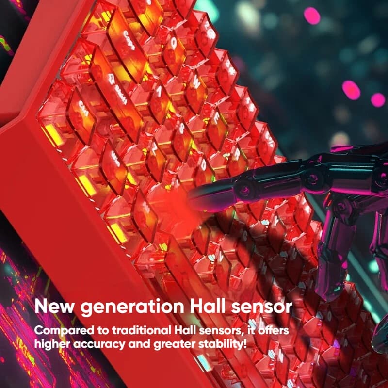 آيروك كاروتماس ميركوري68 ماكس مارس68 برو، لوحة مفاتيح ميكانيكية مغناطيسية للألعاب، تريج سريع 0.001، 8K، سلكية - 5