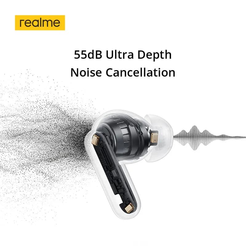 Global Version realme Buds Air8 Pro TWS Earphones AI Translation Gemini AI 11+6mm Dual-DAC Drivers - 4