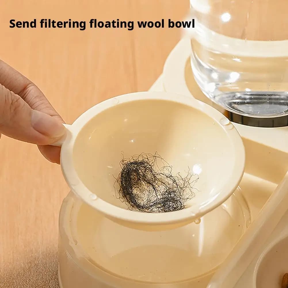 Automatic Cat Feeder And Waterer All-in-One Pet Food Water Dispenser Large Capacity Food Storage Dispenser Pet Supplies - 4