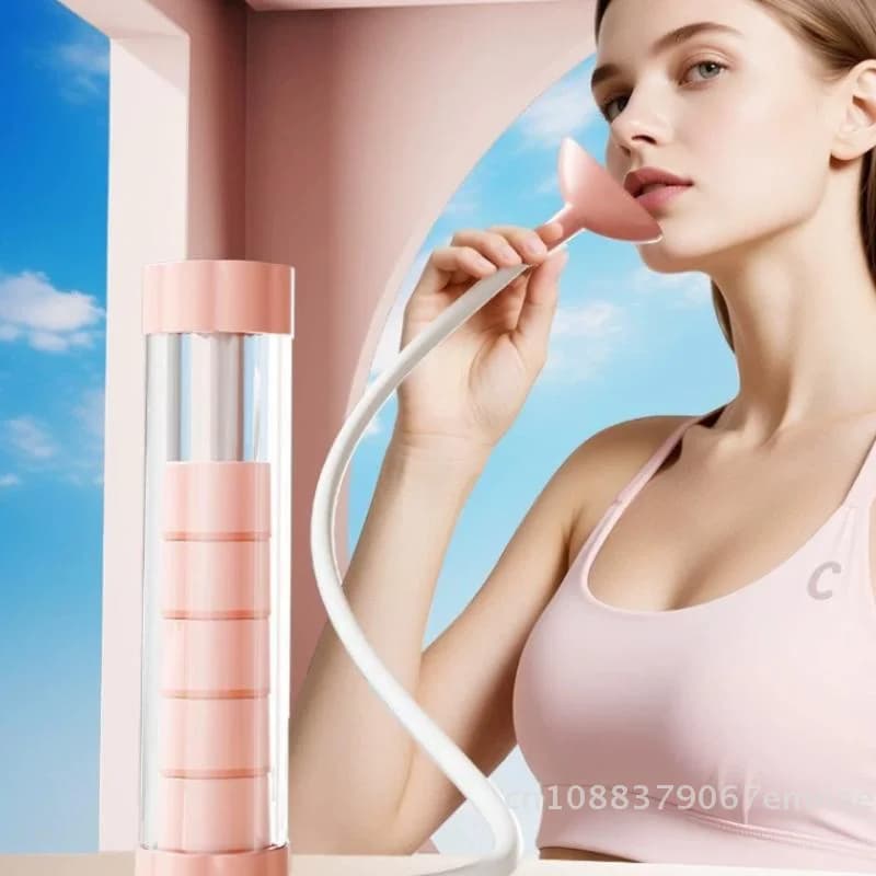 جهاز تدريب البطن متعدد الوظائف، جهاز تمرين التنفس، مدرب سعة الرئة للبالغين، معدات التدريب الرياضية - 2