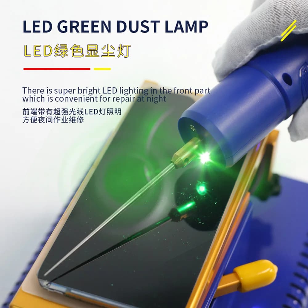 MECHANIC IR14/IR13/IR10 PRO Electric OCA Glue Remover Tool With Green Dust Display Lamp LED Display For Screen Remover Glue - 4