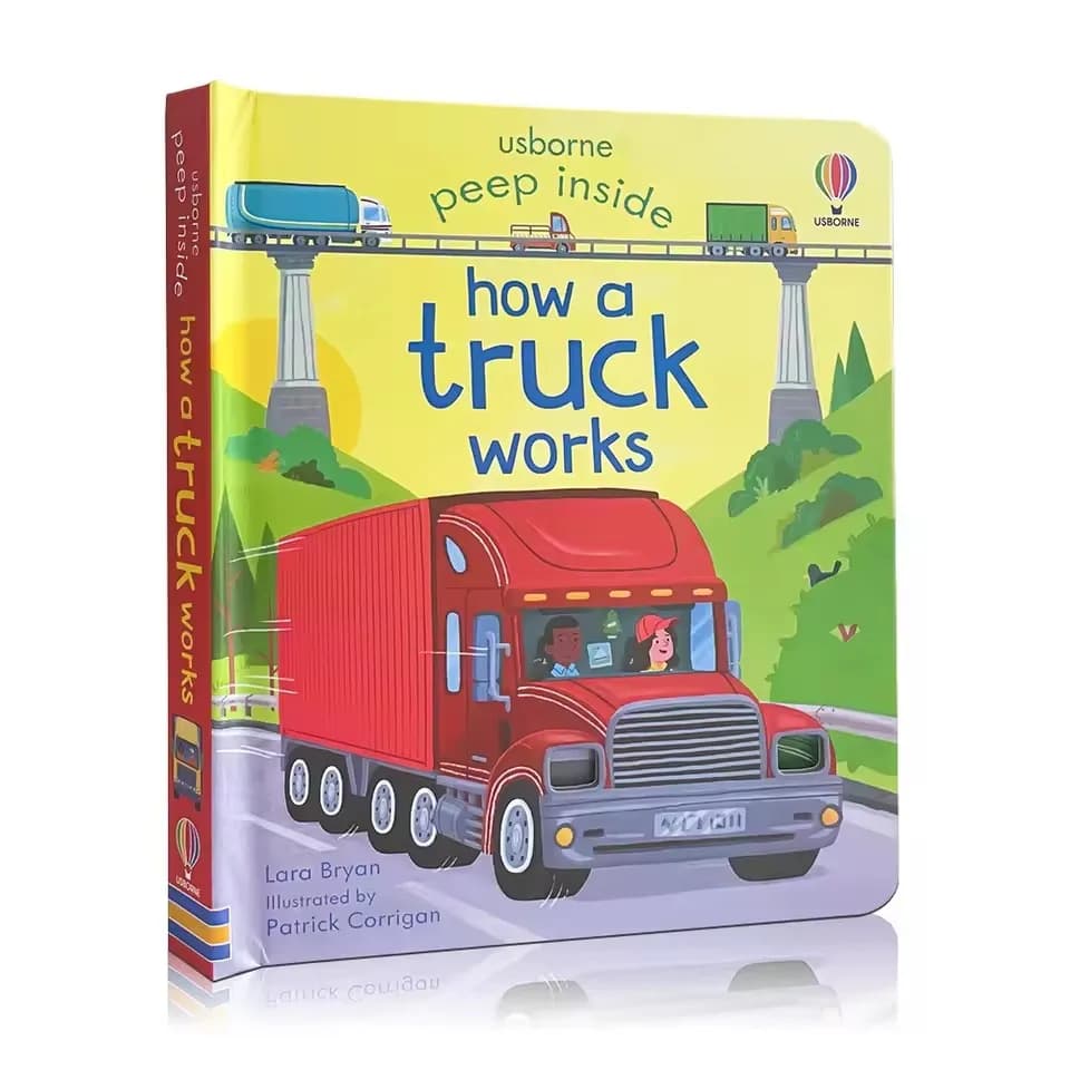 Usborne Peep Inside How Works Series Scientific Knowledge Learning Picture Book in English Daily Bedtime Reading Book - 2