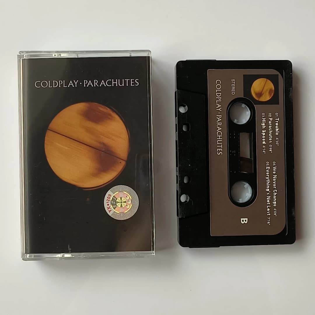 شريط موسيقى كلاسيكي من كولدبلاي ألبوم A Rush of Blood to the Head كاسيتات باراشوتس أدوات تسجيل كوسبلاي موسيقى تصويرية صندوق حفلات موسيقية - 2