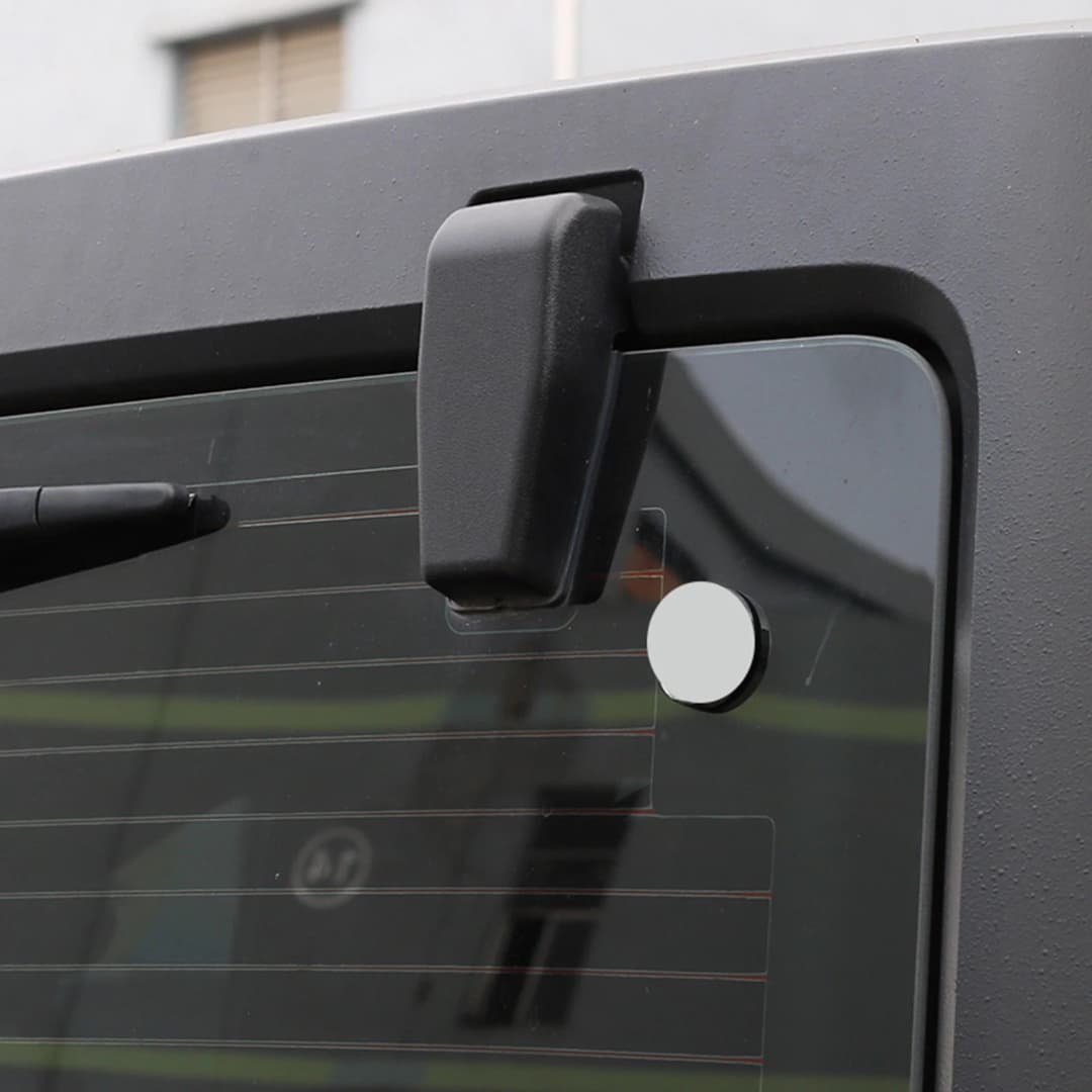 غطاء مفصلات الباب الخلفي 2 قطعة لسيارات جيب رانجلر JK JKU 2007-2018 68140033AA غطاء مفصلات باب خلفي سهل التركيب - 3