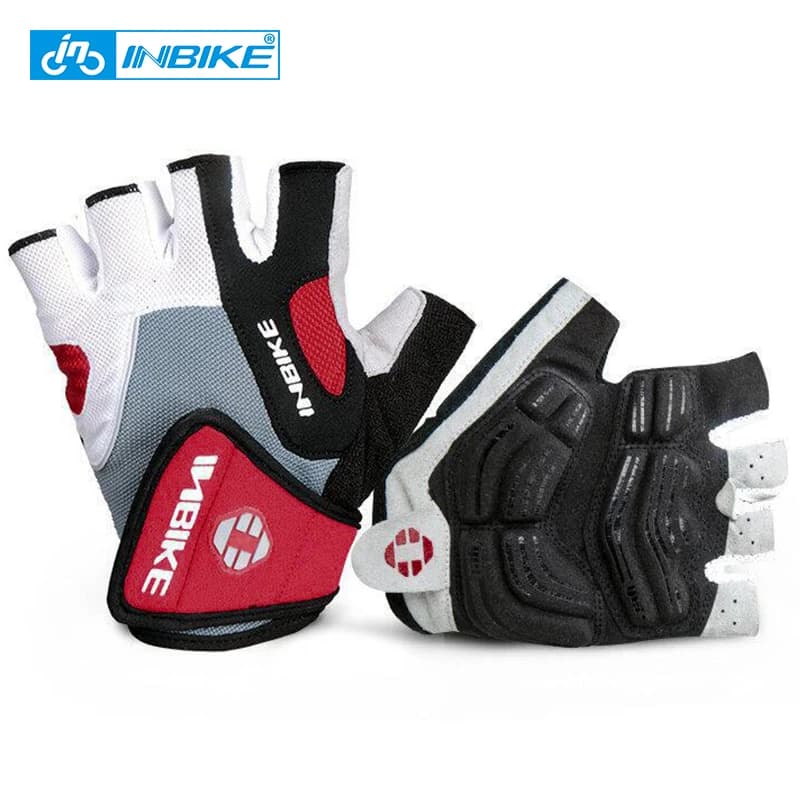 INBIKE Shockproof GEL Pad Cycling Gloves Half Finger Sport Gloves Men Women Summer Bicycle Gym Fitness Gloves MTB Gloves IF239 - 2