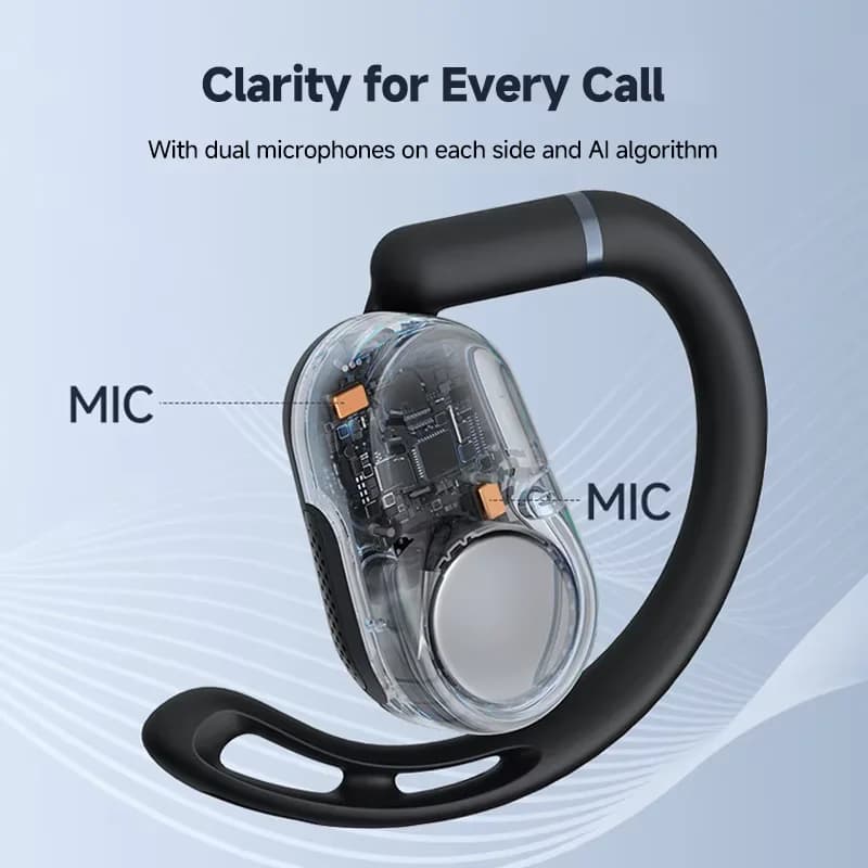 Edifier Comfo Flex Open-ear Headphones True Wireless Bluetooth Earphones Ear Hooks Earphone Bluetooth 5.4 ,Hi-Res Audio,IP55 - 4