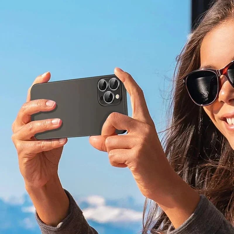 3 قطع واقي عدسة معدني من الزجاج لـ iPhone 15 13 12 11 14 Pro Max غطاء حماية عدسة الكاميرا الخلفية لـ iPhone 13 Mini 14 15 Plus - 6