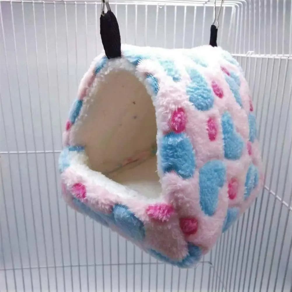 Warm Hamster House Soft Beds And Houses Rodent Cage For Hamster Hedgehog Squirrel Rats Cotton Guinea Pig Accessories Animal - 3