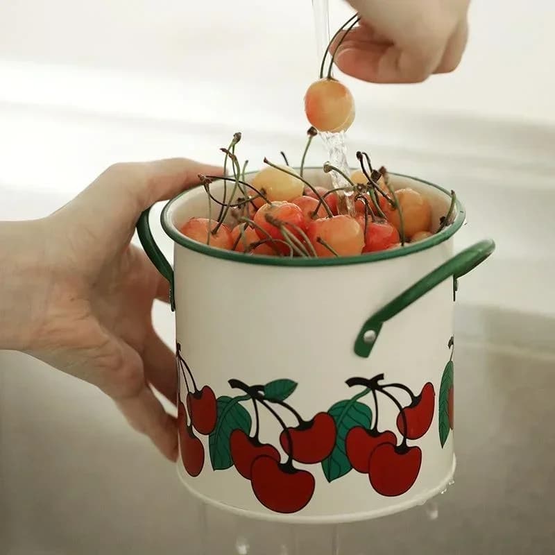 دلو تخزين أدوات مائدة عتيق ، رف تجفيف مع مقسم ، سكين مطبخ وصندوق تخزين شوكة ، ديكور منزلي ، أدوات مطبخ - 5