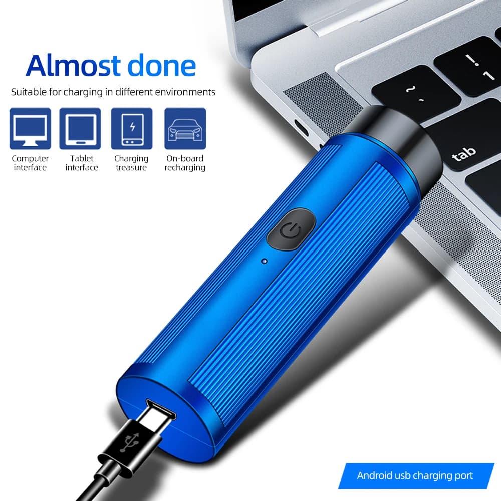 ماكينة حلاقة كهربائية صغيرة للرجال، ماكينة حلاقة قابلة لإعادة الشحن، مزيل شعر للسيدات، ماكينة حلاقة للرجال، ماكينة حلاقة صغيرة للسيارة، أدوات حلاقة كهربائية - 6