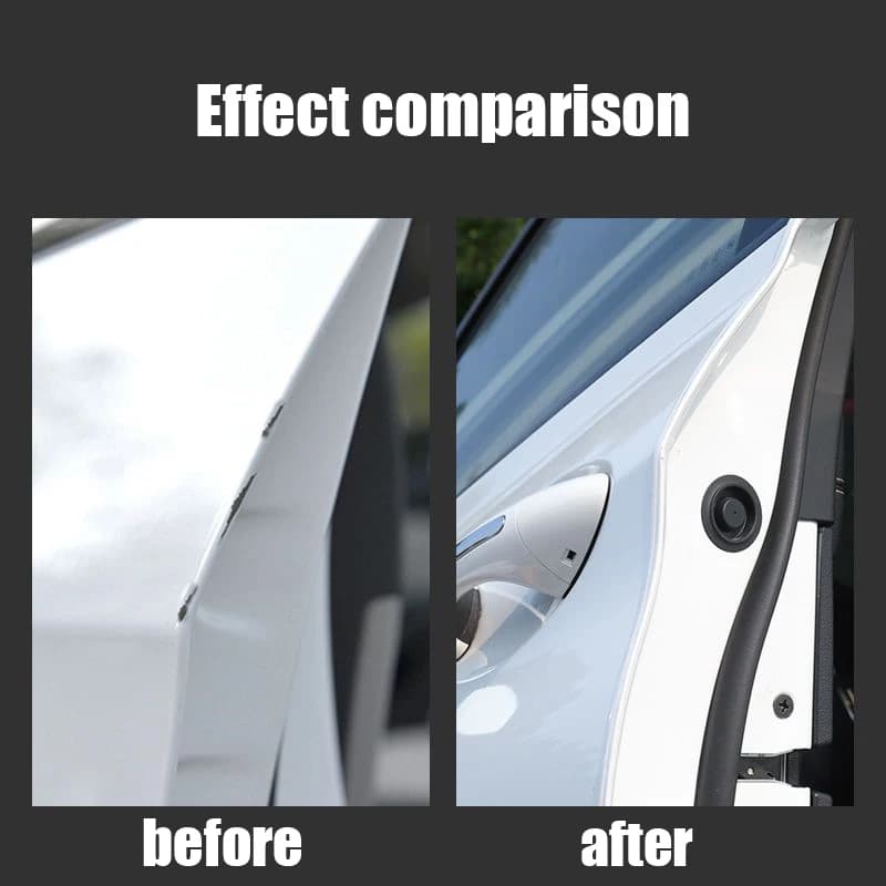 5M Transparent Car Door Edge Rubber Scratch Protector Strips Car Styling Side Doors Moldings Adhesive Scratch Protector - 4