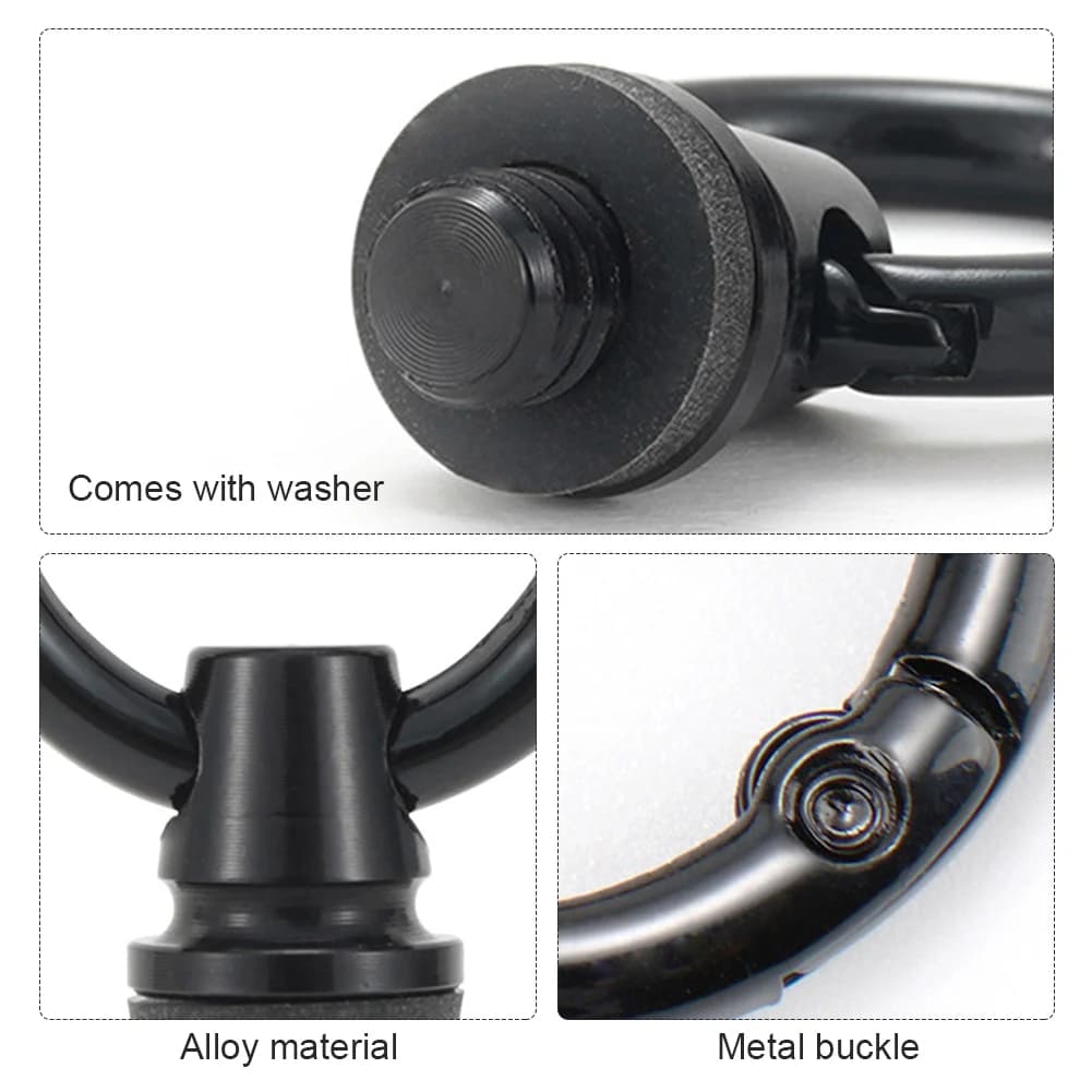 خطاف تعليق مصباح محمول بفتحة كبيرة خطاف تثبيت مصباح التخييم حلقة مصباح يدوي متعددة الوظائف للخيمة مناسبة للمشي والتخييم - 5