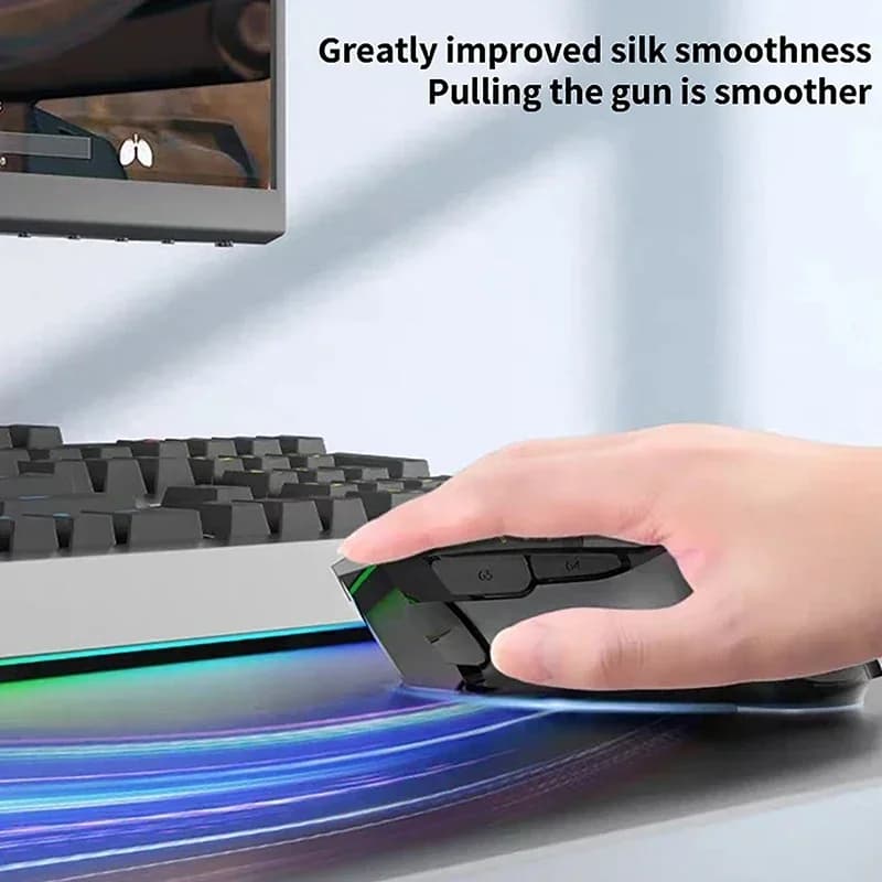 New Mouse Skate Feet Pad Logitech G502 Superlight Mouse Glides Curve Edge Mouse Non-Slip Original Foot Stickers Alcohol Pad 1Set - 3