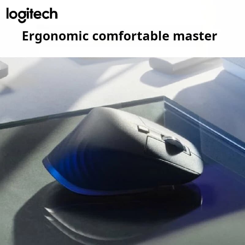 Logitech MX Master 3S Wireless Bluetooth Ergonomic Mouse,Click High Precision Sensor, Premium Office Business Mice Graph - 5