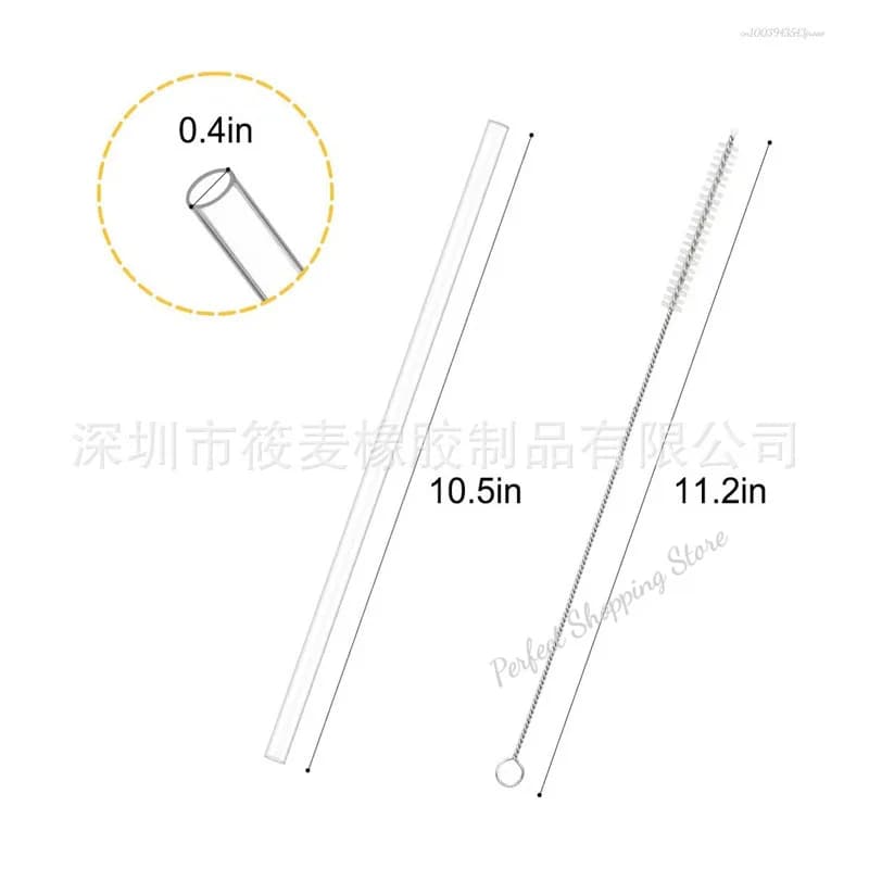 شفاطة بديلة متوافقة مع كوب ستانلي 20/30 أونصة للسفر مع ملحقات كوب فرشاة التنظيف - 5