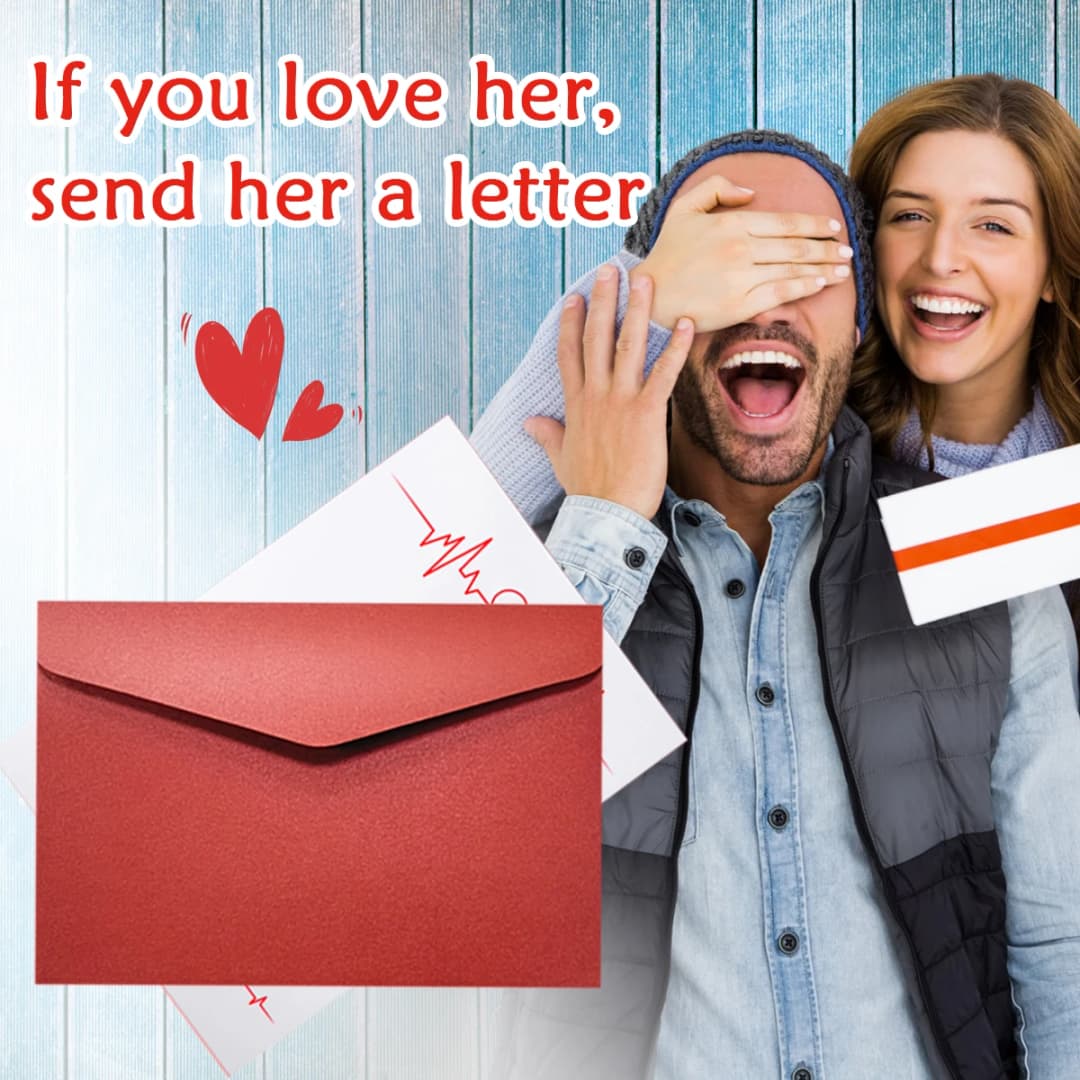 DIY Custom envelopes letter, Valentine's Day letter customization, friend blessing letters,Company documents print,Mail a letter - 4