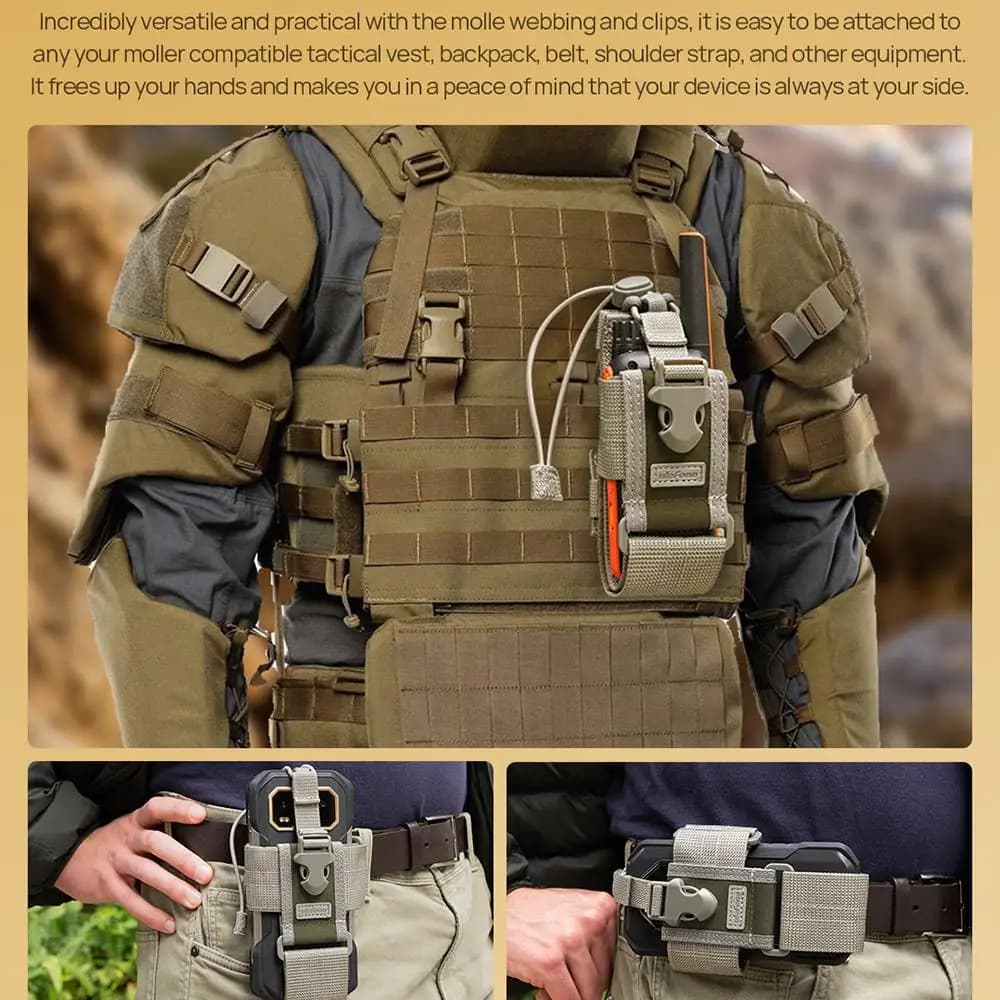 جراب Ulefone Armor متعدد الأغراض جراب هاتف حقيبة خصر حقيبة متعددة الأغراض - 4