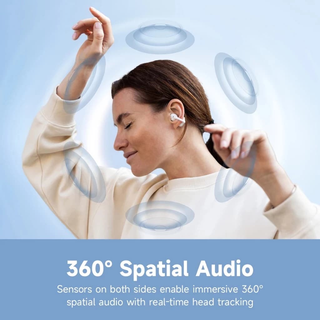 سماعات أذن إديفاير لولي كليب مفتوحة الأذن لاسلكية TWS بلوتوث 5.4 هاي-ريز LDAC ANC تكييفي اتصال متعدد النقاط IP56 - 2