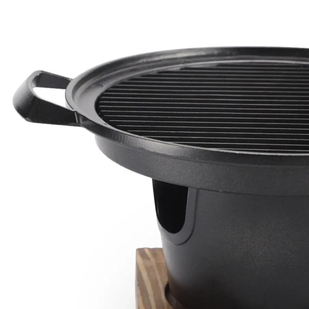 Detachable Japanese Alcohol Stove Korean Portable Non-stick Mini Barbecue Stove Barbecue Grill Camping - 3