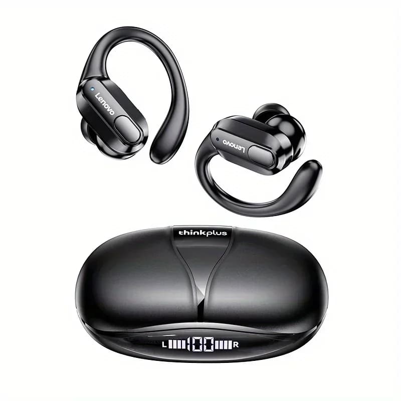 Lenovo XT80 Wireless Headphones Bluetooth 5.4 Earphones True with Mic Button Control Noise Reduction Earhooks Waterproof Headset - 6
